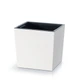 Горшок для цветов Urbi Square Low 30см матовый - Белый (DURS300L-S449) - изображение 1