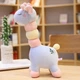 М'яка Плюшева Іграшка Plush Жираф із кульками на шиї Блакитний 36 см (9237) - зображення 1