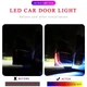 Подсветка дверей автомобиля LED (2 шт по 1.2 м) красный и белый свет динамическая - изображение 4