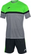 Комплект футбольной формы Joma DANUBIO серо-черно-зеленый S 102857.251 - изображение 1