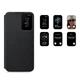 Чехол-книжка Smart Clear View Cover для Samsung Galaxy S22 Plus (S906) Черный - изображение 4