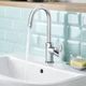 Cмеситель для умывальника однорычажный GROHE BauLoop 23763000 хром латунь с донным клапаном CV031160 - изображение 3
