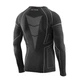 Термокофта (лонгслів) X TECH Maglia Race 3 Munica Lunga giroc Nero L/XL Чорна - изображение 5