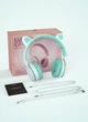 Дитячі навушники з вушками Picun Lucky Cat С03 бездротові Mint Green - зображення 8
