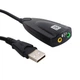 Звукова 3D карта 7.1 5Hv2 Black (5393) зовнішня - зображення 3