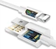 Кабель для зарядки iPhone длиной 1 метра с разъемом Apple Lightning to USB зарядка для айфона 1M шнур для iPad Cable IOS White - изображение 3