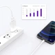 Кабель зарядки для iPhone длиной 1.5 метра с разъемом Apple Lightning to USB для айфона 1.5M шнур для iPad Cable IOS White - изображение 6