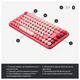 Клавиатура Logitech Pop Wireless Heartbreaker Rose (920-010737) - изображение 7