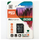 Карта памяти Mibrand microSDHC 8GB Class 4 +SD-адаптер (MICDC4/8GB-A) - изображение 1