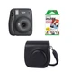 Камера моментального друку Fujifilm Instax Mini 11 Black / Чохол чорний / Фотопапером на 20 знімків - зображення 1