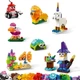 LEGO Classic Прозорі кубики для творчості (11013) - зображення 4