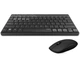 Комплект (клавіатура + мишка) Rapoo 8000M Wireless Black - зображення 2