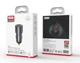 АЗУ XO CC45 PD30W PD+USB30W Shared 60W Metal High Power Car Charger Black - изображение 2