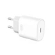 МЗП XO L91 EU 25W TYPE-C fast charger White - зображення 1