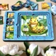 Деревянная настольная игра "Этапы развития бабочки" Ubumblebees (ПСФ017) PSF017 сортер-пазл - изображение 8