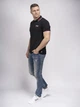 Поло Lonsdale 110629-1555 XL Black/Dark Red/White (4250206838563) - изображение 3