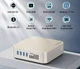 Настольный Мини-ПК DreamQuest Pro Mini PC N5105, Intel до 2,9 ГГц, 8 ГБ оперативной памяти + 256 ГБ M.2 SSD, мини-компьютер Windows 11 Pro, 4K UHD, WiFi 5.0, BT4.2, Gigabit Ethernet, HDMI X3 для офисного домашнего кинотеатра - изображение 2