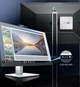 Настольный Мини-ПК NiPoGi, 8GB RAM 128GB M.2 SSD Celeron J4125, Windows 10 Pro, 2X HDMI+VGA Triple Display, 2.4+5G Dual WiFi, 4K@60Hz, Стационарный компьютер для бизнеса - изображение 5