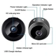 Мини камера видеонаблюдения WiFi SV A9 -Mini с записью для безопасности дома 1080p, ночная съёмка, слот microSD Черный (sv2333) - изображение 4