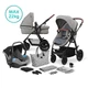 Универсальная коляска 3 в 1 Kinderkraft Xmoov Gray (KKWXMOVGRY3000) - зображення 1