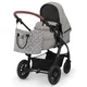 Универсальная коляска 3 в 1 Kinderkraft Xmoov Gray (KKWXMOVGRY3000) - зображення 3