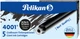 Набор чернильных картриджей для перьевых ручек Pelikan 4001 Brilliant Black 5 шт длинные Черные (310615) - изображение 1