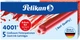 Набор чернильных картриджей для перьевых ручек Pelikan 4001 Brilliant Red 5 шт длинные Красные (310623) - изображение 1