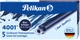 Набор чернильных картриджей для перьевых ручек Pelikan 4001 Blue-Black 5 шт длинные Сине-черные (310607) - изображение 1