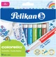Маркеры для ткани Pelikan Colorella Textile 12 цветов (814584) - изображение 1