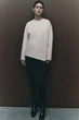 Свитшот оверсайз Zara 5644/485 S Экрю - изображение 1