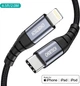 Кабель CHOETECH MFI, USB 2.0 (IP0041-BK) - зображення 3
