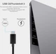 Адаптер CHOETECH с USB Type-C на Gigabit Ethernet (HUB-R01) - зображення 7