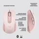 Мышка Logitech Signature M650 L Wireless Rose (910-006237) (153318) - изображение 6