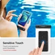 Водонепроникний чохол Spigen A601 Universal Waterproof (2 pack) Crystal Clear (AMP03098) - зображення 5