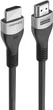Кабель Promate PrimeLink8K-500 HDMI to HDMI 2.1 UHD HDR 5 м Grey (primelink8k-500.grey) - изображение 1