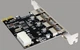 Плата расширения PCI-E на 4 х USB 3.0 с питанием MOLEX 5 Гбит/с расширитель портов (655582878) Черный - изображение 3