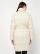 Куртка демисезонная удлиненная женская X-Woyz LS-8931-10 44 Бежевая (XW2000002484530) - изображение 2