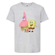 Футболка дитяча Спанч Боб 1 (Sponge Bob) сіра 116 см - зображення 1