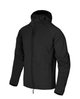 Куртка гібридна міська Urban Hybrid Softshell Jacket Helikon-Tex Black S Тактична - зображення 1