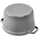 Каструля Staub Cast Iron 4,7 л висока сіра (12502418) - изображение 2