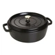 Каструля Staub Cast Iron 6 л чорна з кришкою (1112825) - изображение 1