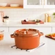 Кастрюля Staub Cast Iron 3,8 л оранжевая (11024806) - изображение 3