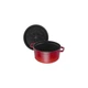 Каструля Staub Cast Iron 8,3 л червона з кришкою (1103006) - изображение 2