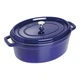 Каструля Staub Cast Iron 6,7 л синя овальна (1103391) - зображення 1