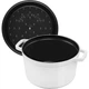 Кастрюля Staub Cast Iron 4,7 л высокая белая (12502402) - изображение 3