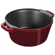 Набір посуду Staub Stackable 4 предмети бордовий (14552687) - зображення 6