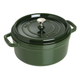 Кастрюля Staub Cast Iron 5,2 л зеленая с крышкой (1102685) - изображение 1