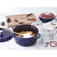 Каструля Staub Cast Iron 5,2 л синя з кришкою (1102691) - зображення 3