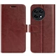 Класичний чохол-книжка Deexe Wallet Style для OnePlus 11R / Ace 2 - Brown - зображення 1