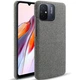 Защитный чехол KSQ Cloth Style для Xiaomi Redmi 12C - Grey - изображение 1